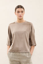 Load image into Gallery viewer, cnidus stone silk t-shirt

