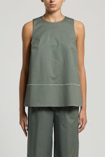 Load image into Gallery viewer, Eucalyptus green woman top
