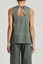 Load image into Gallery viewer, Eucalyptus green woman top

