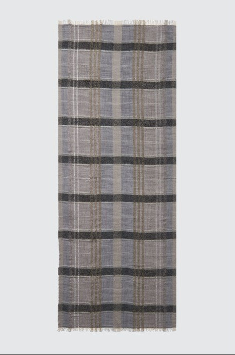 dark sapphire grey stole