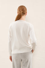 Load image into Gallery viewer, marble dust knit sweater
