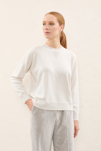 marble dust knit sweater