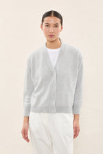 Load image into Gallery viewer, quick silver wool cardigan
