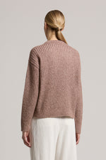 Load image into Gallery viewer, nebula pink knitted sweater
