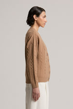Load image into Gallery viewer, saturn sand knitted sweater
