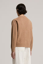 Load image into Gallery viewer, saturn sand knitted sweater
