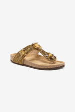 Load image into Gallery viewer, gold glamour INFRABIJOUX® sandal
