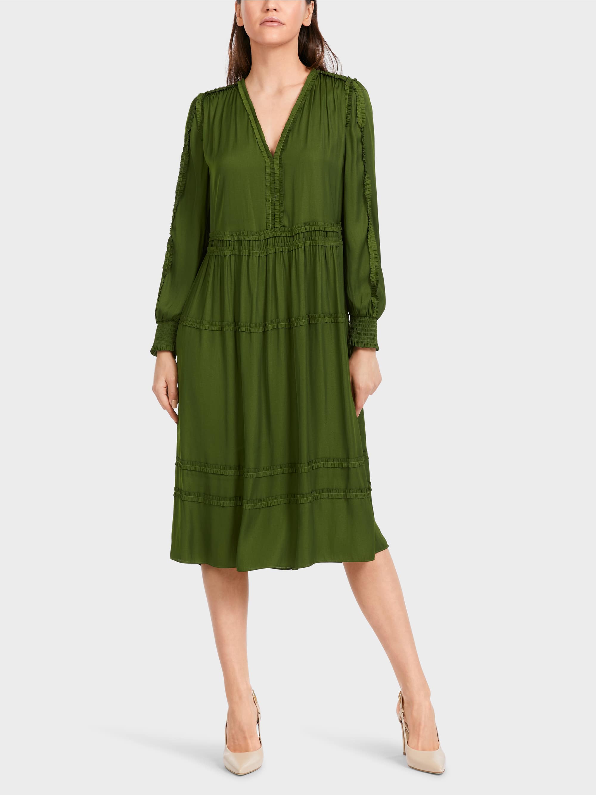orient green dress
