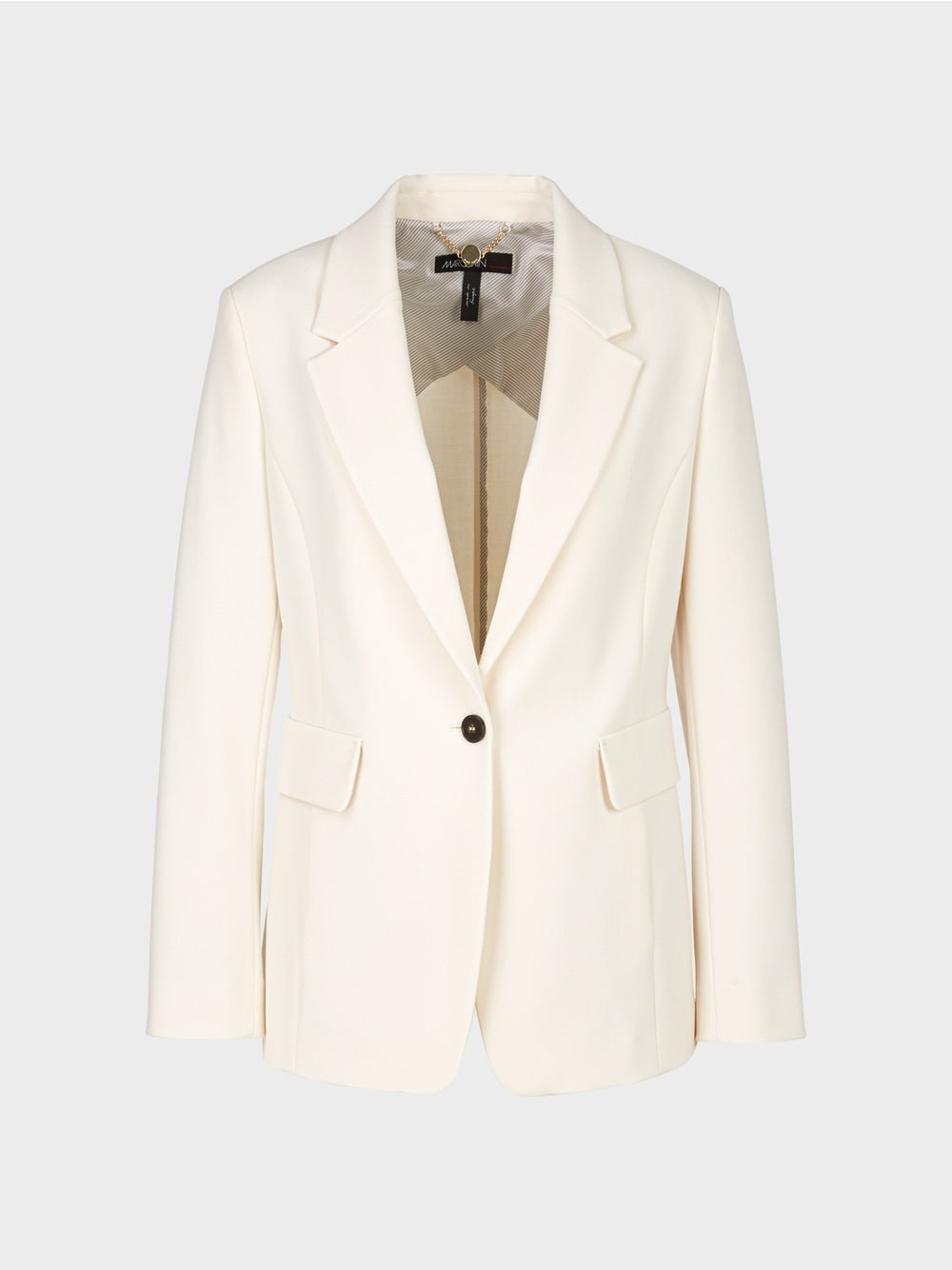 soft cream fitting blazer
