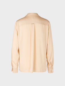 cream classic shirt blouse