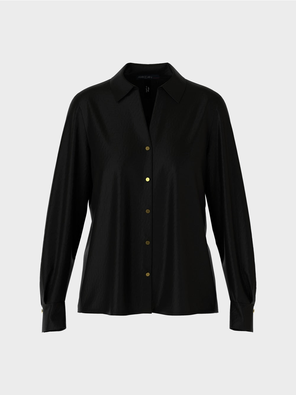 black classic shirt blouse
