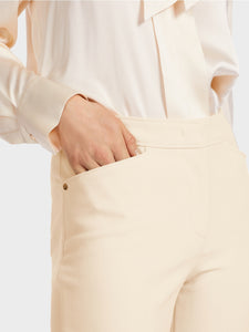 soft cream regular pants