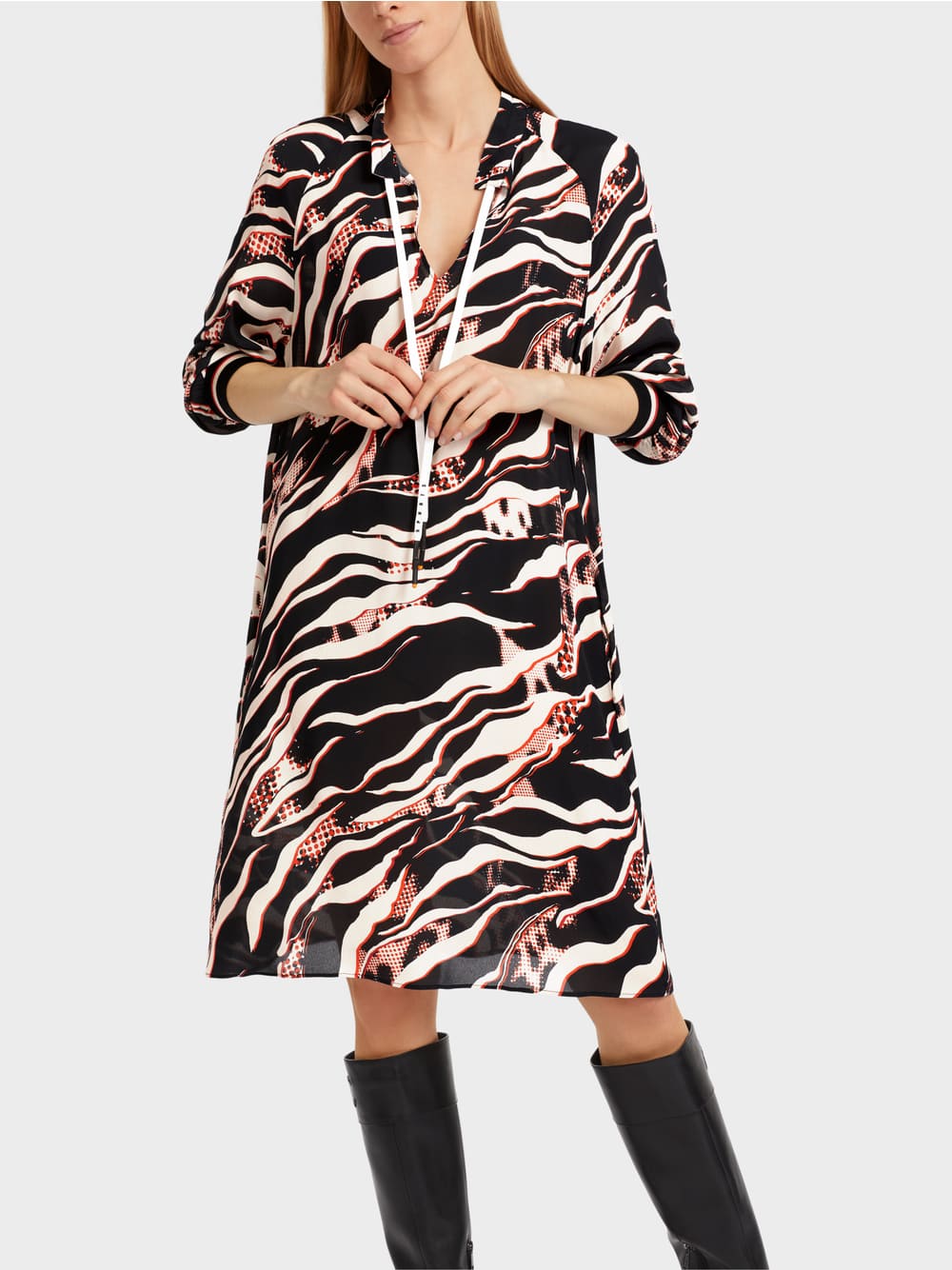 animal print sporty dress