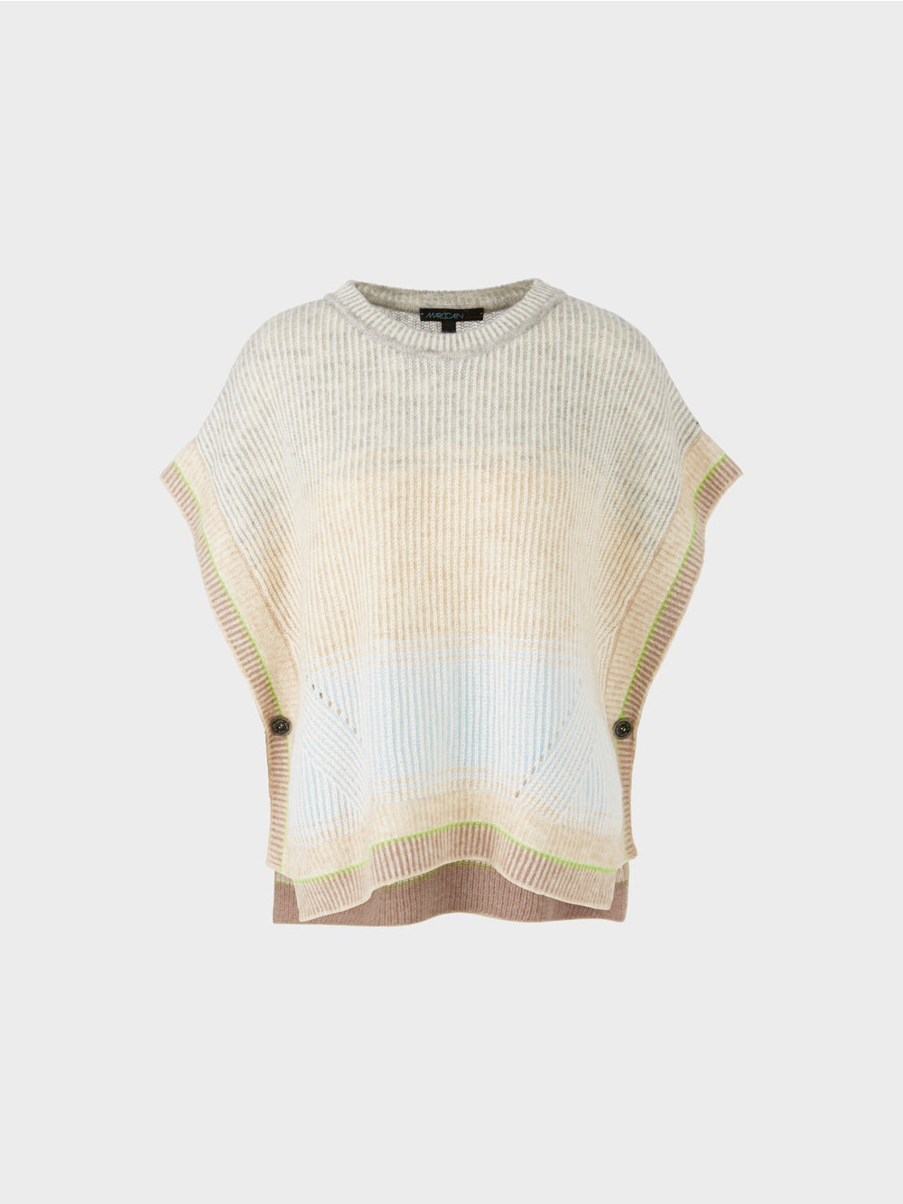 cape-style top knitted