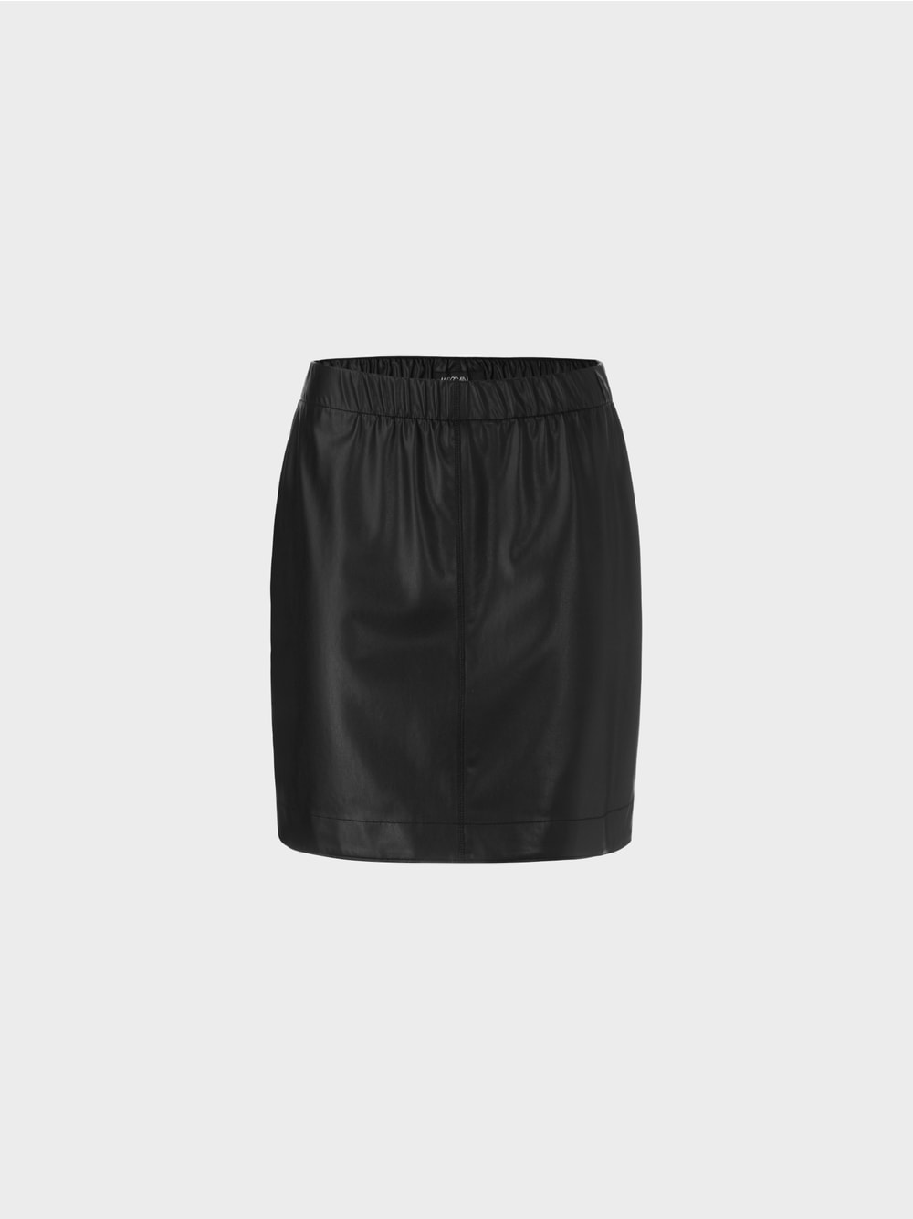 black slim fit skirt