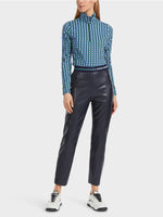 Load image into Gallery viewer, midnight blue slim fit pants

