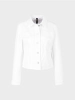 Load image into Gallery viewer, white denim jacket
