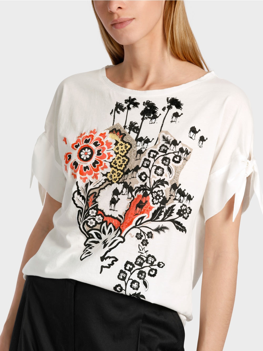 oriental fauna and flora T-shirt