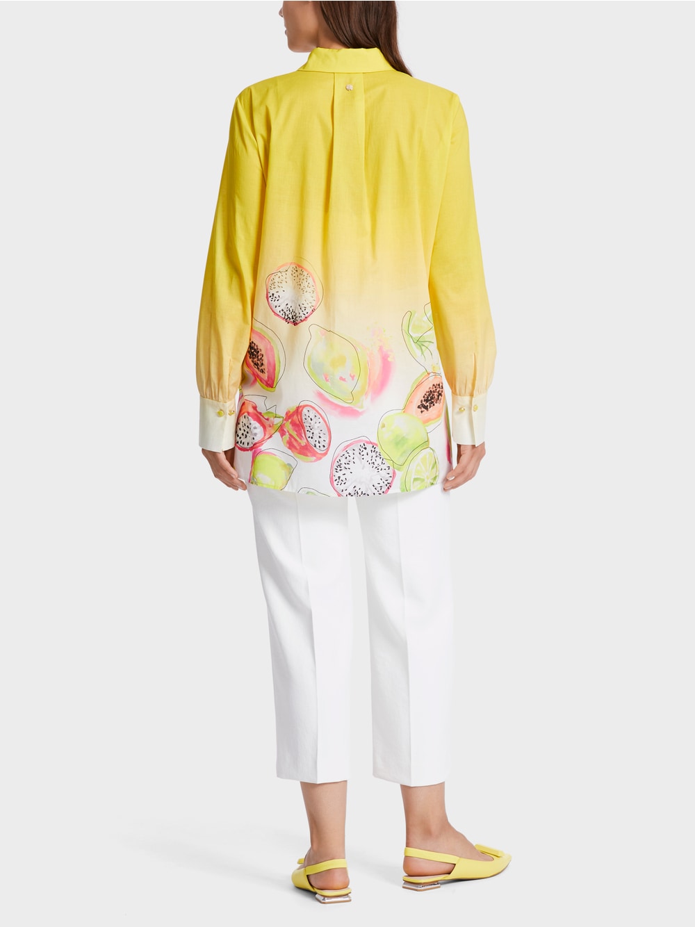 lemon blouse print