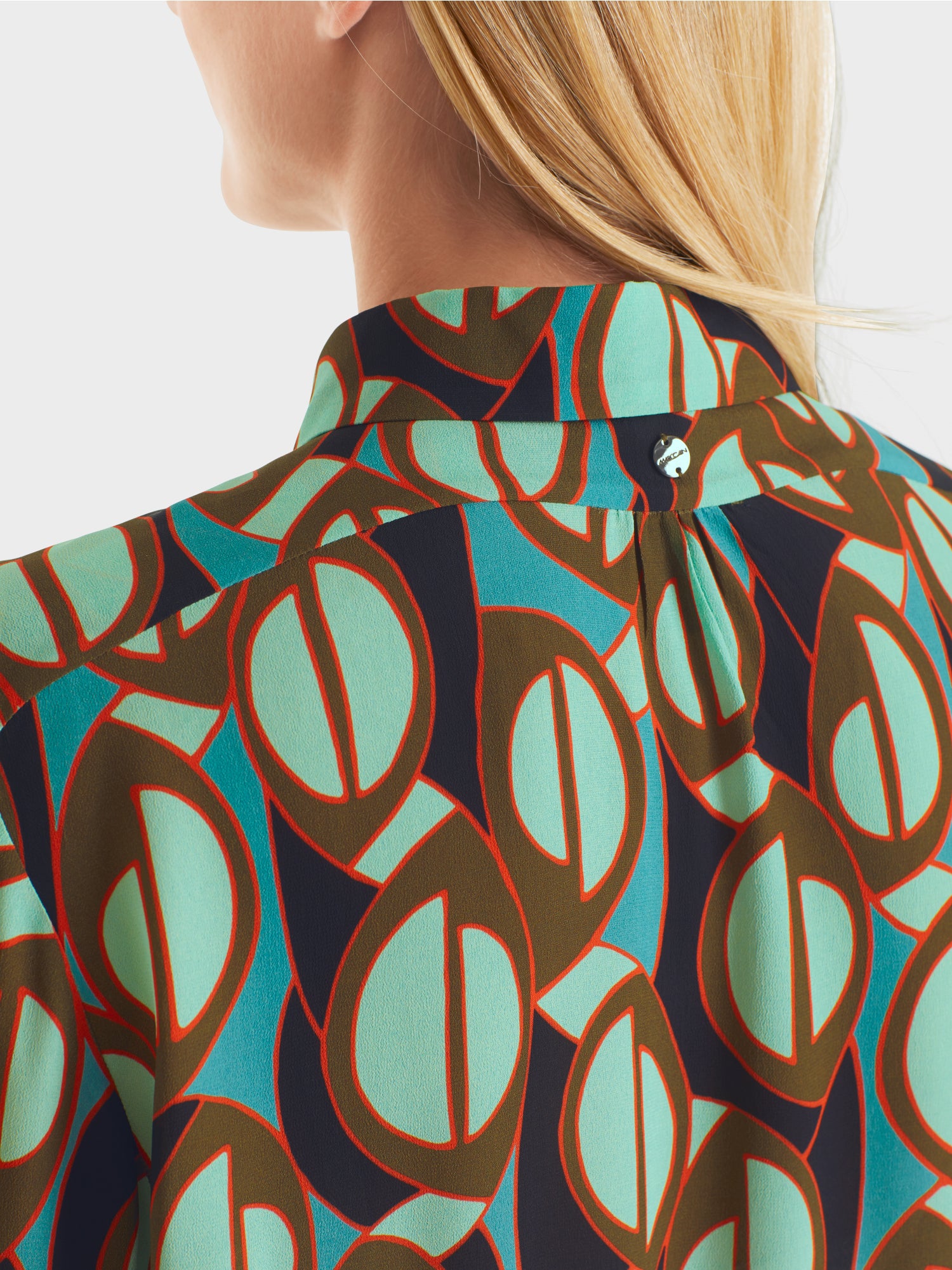 malachite patterned shirt