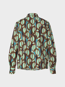 malachite patterned shirt