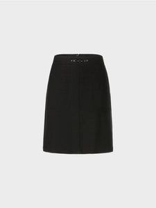 decorative buclke skirt