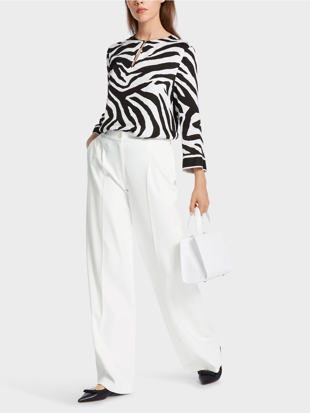 off-white wide pants