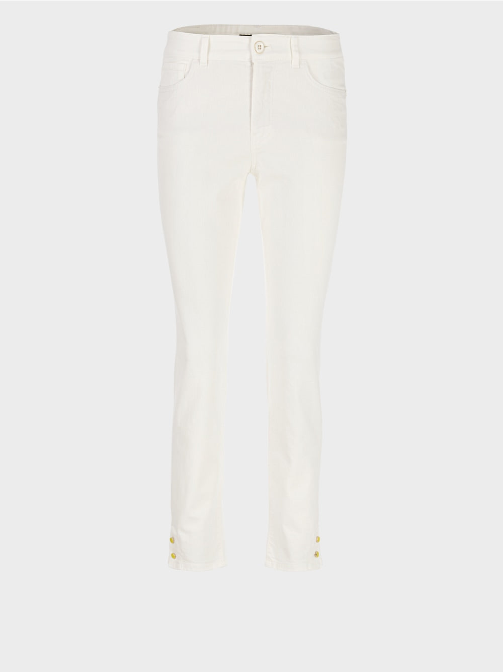 off-white slim fit pants