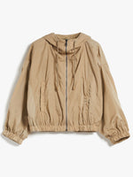 Load image into Gallery viewer, clay hooded taffeta jacket
