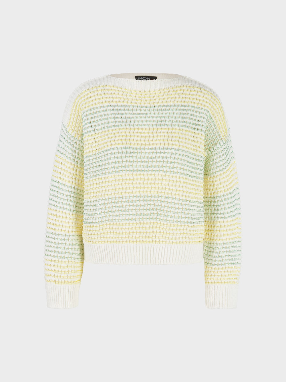 off-white knitted sweater