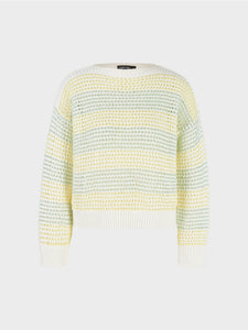 off-white knitted sweater
