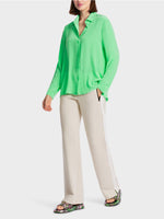 Load image into Gallery viewer, neon green shirt blouse
