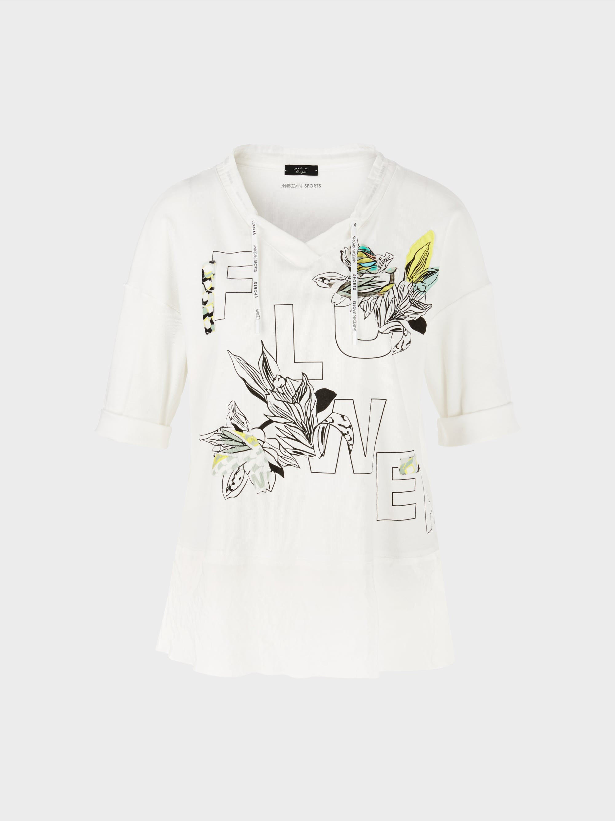 off-white printed blouse