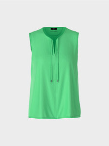 neon green sleeveless top