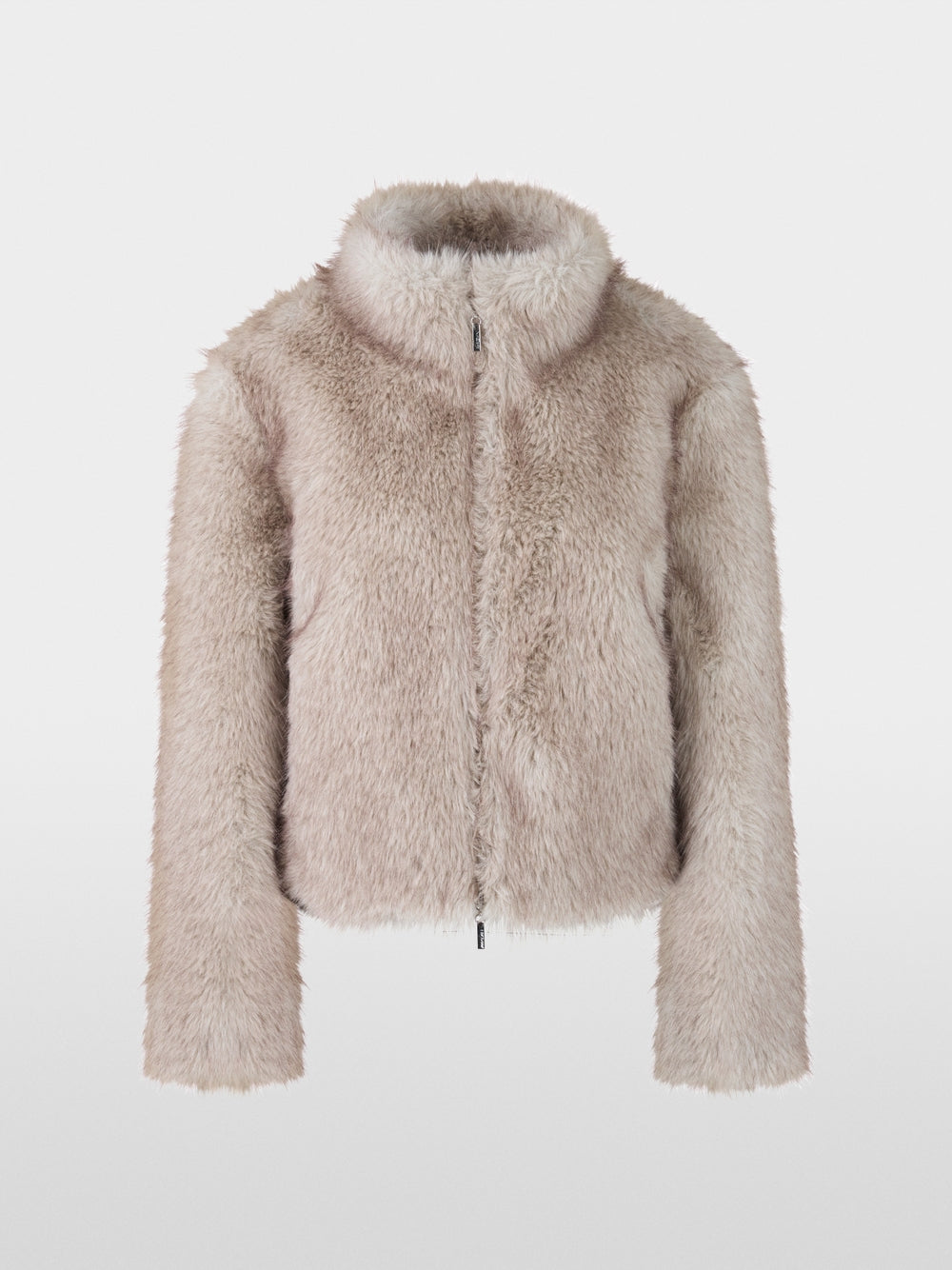 smoke cosy faux fur jacket