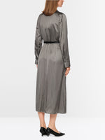 Carregar imagem no visualizador da galeria, soft charcoal dress in viscose
