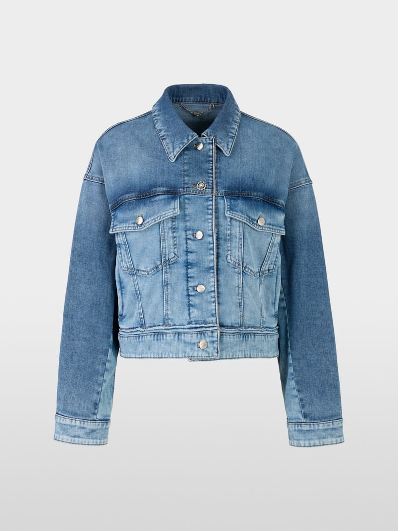 blue denim jacket