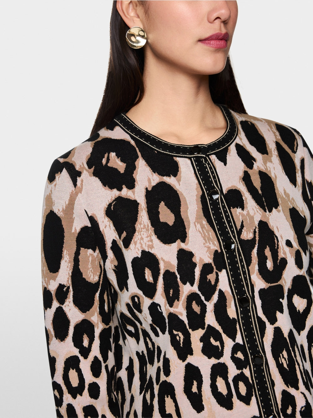 soft cappuccino cropped cardigan