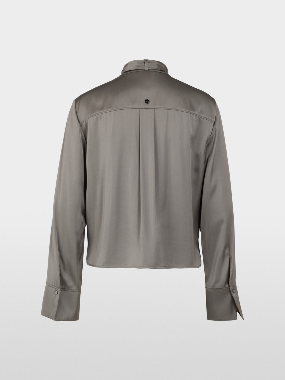 soft charcoal feminine blouse