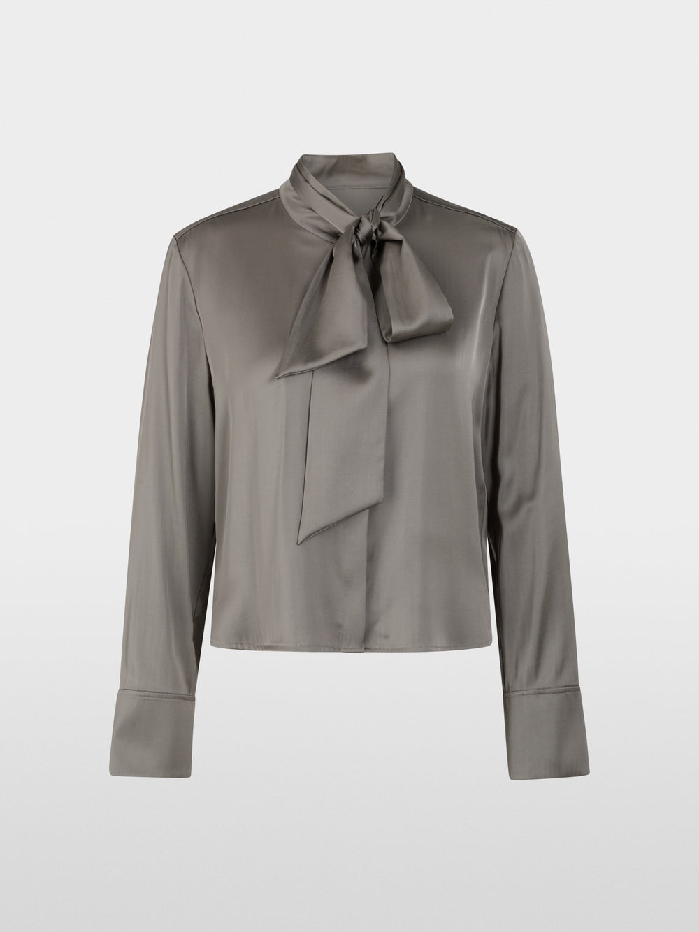 soft charcoal feminine blouse