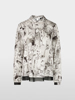 Carregar imagem no visualizador da galeria, smoke blouse with CITY print
