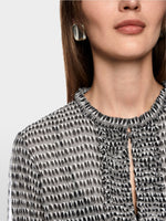 Load image into Gallery viewer, soft charcoal blouse with ruffles

