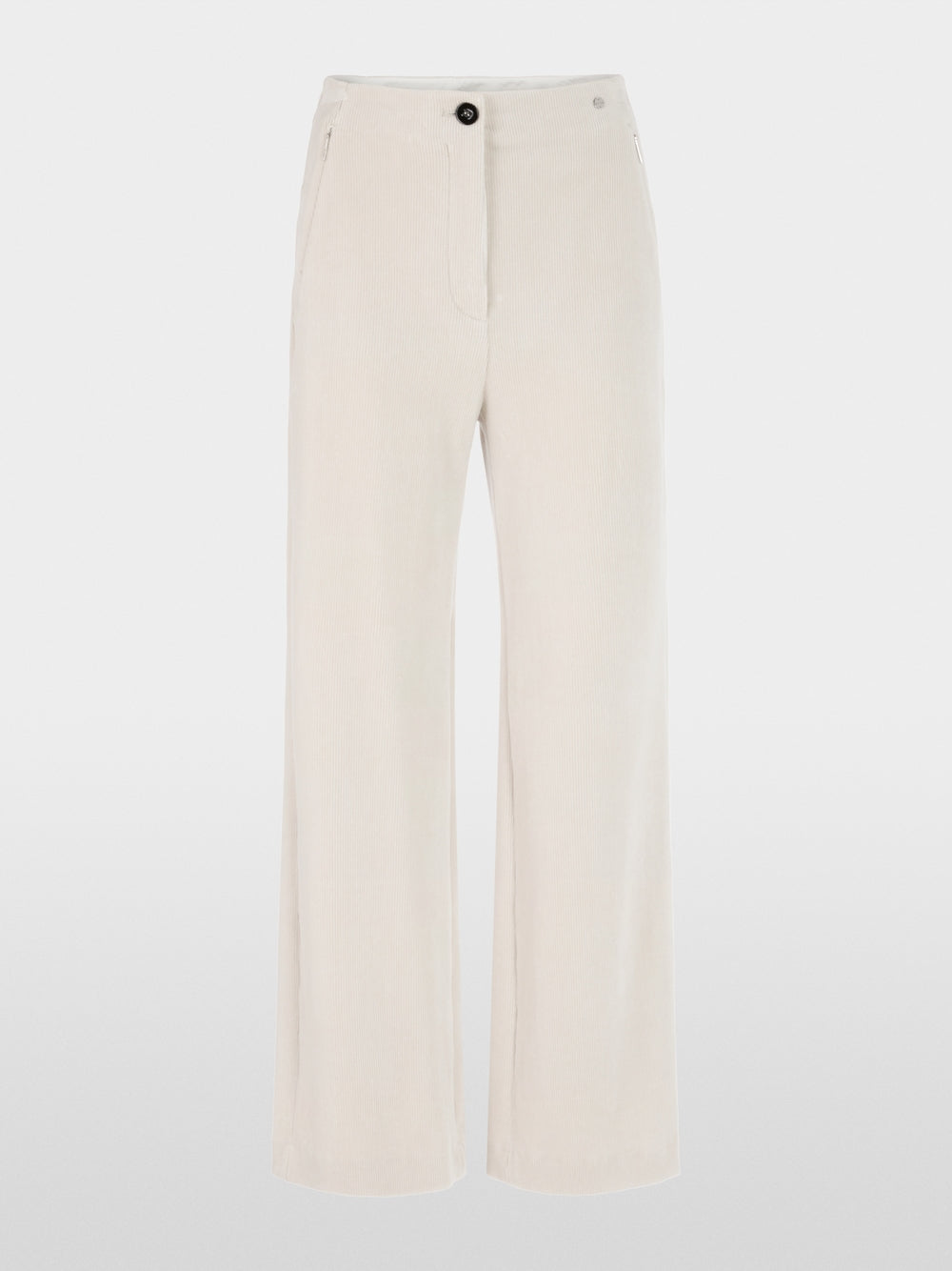 smoke wide corduroy trousers