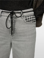 Load image into Gallery viewer, grey jeans in wide fit

