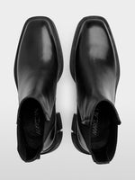 Carregar imagem no visualizador da galeria, blakc chelsea boots with block heels

