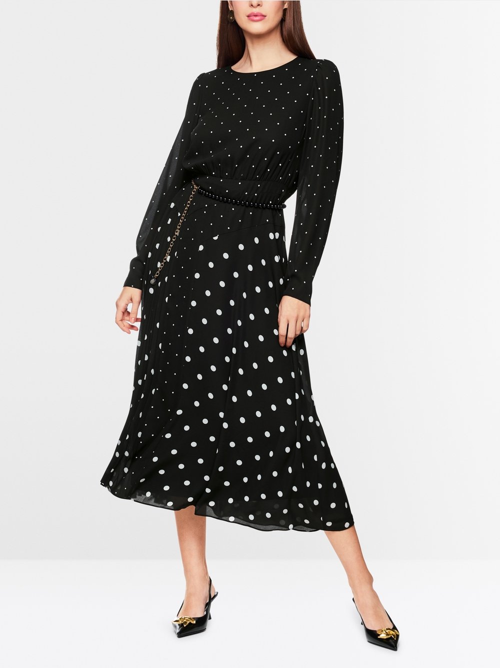 black & white elegant dress