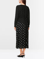 Carregar imagem no visualizador da galeria, black &amp; white elegant dress
