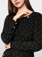 Carregar imagem no visualizador da galeria, black &amp; white elegant dress
