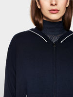 Carregar imagem no visualizador da galeria, navy knitted cardigan
