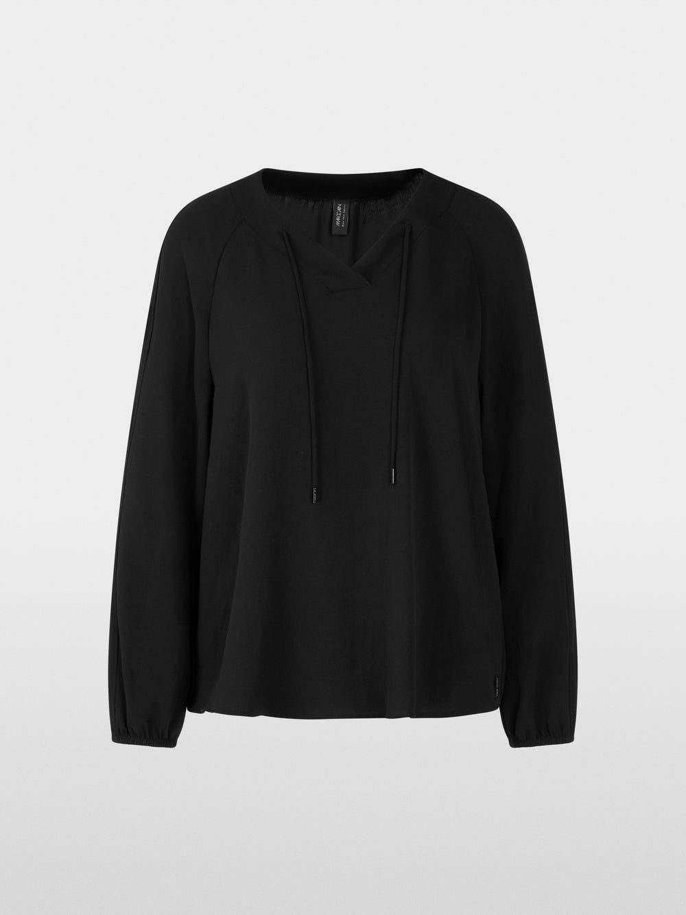 black casual blouse